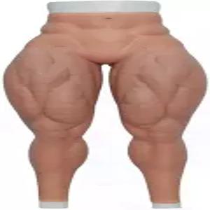 오파이호 실리콘 머슬 팬츠 현실적인 가짜 다리 셰이퍼 남성 슈트 인공 시뮬레이션