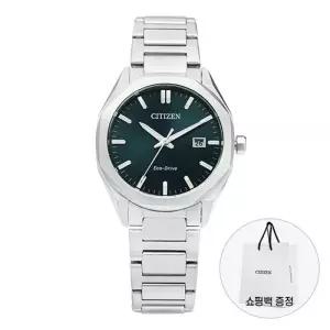 시티즌 남성 메탈 손목 시계 에코드라이브 BM7620-83X