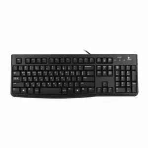 유선키보드 K120 NEW (블랙 USB) 키스킨 포함 BLACK [BAT98482]