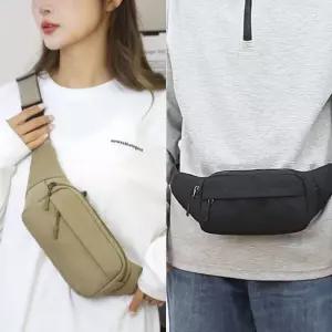 (큰손할인) 코지 크로스힙색 러닝 가방 벨트 스포츠 슬링백 서브백 데일리백 힙색 허리 캐주얼 핸드폰