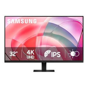 삼성 32인치 뷰피니티 S7 (S70D) 4K UHD IPS HDR10 고해상도 모니터, HDMI 및 DP 포트, TUV 인증, 2025, LS32D700EBNXGO