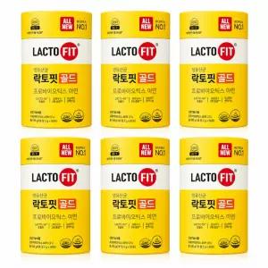 종근당 락토핏 골드 50포 6통(300일분)