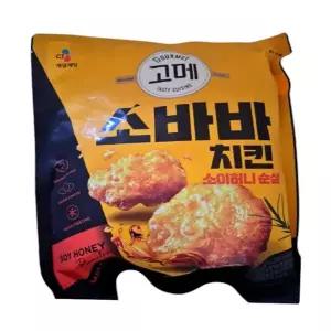 고메 소바바치킨 소이허니 순살 375g X 5개