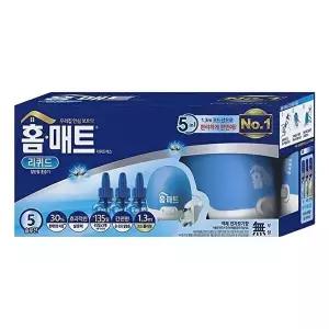 [헨켈]고품질 홈매트 코드형 훈증기 + 리퀴드에스 135일 홈매트리퀴드 홈매트리퀴드훈증기 홈매트모기약 W