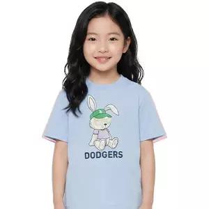 [아웃도어스/MLB]MLB 키즈 레빗 아트웍 티셔츠 7ATSR0153-07SBL