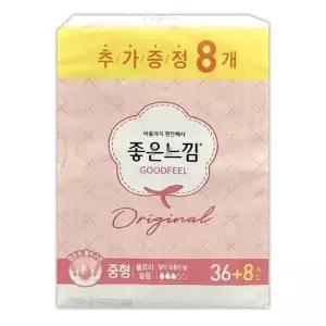 [핫트랙스]중형 날개 울트라 좋은느낌 슬림 생리대 44개 SNM(WFP8GJZ)