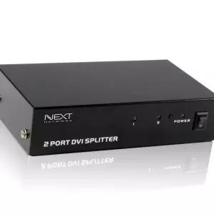 (다올)DVI 2포트 스플리터 TV 모니터 듀얼 확장 케이블 연결