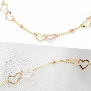 (다올)14K 골드 투하트링 금팔찌 여자팔찌 선물용