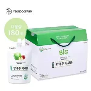 연두팜 Big 아빠의주스 양배추사과즙 180ml 30개입