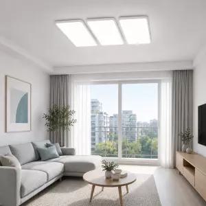 LED 거실등180W 30mm 초슬림 시스템 사각 천장조명 전등교체