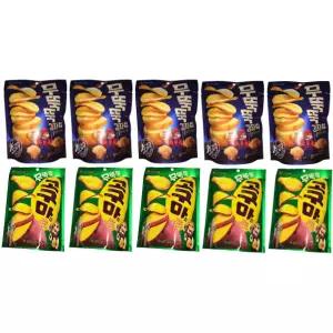 오리온 무뚝뚝 감자칩 60g 5개 + 고구마칩 56g 5개 (총10개)