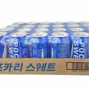 포카리 스웨트 340ml 24개입 사무실음료 사무실음료수 모텔음료수