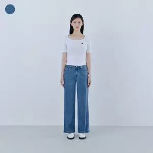 게스 vs 청바지 YQ2D9045 여성 쿨터치 M톤 와이드 여자 편안한
