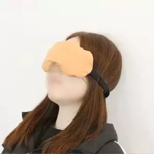 팥 눈 찜질팩 안대/프리미엄 천연황토염색 찜질 온열