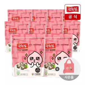 광천김 카카오프렌즈 어피치 김자반 40g x 10봉 +장바구니