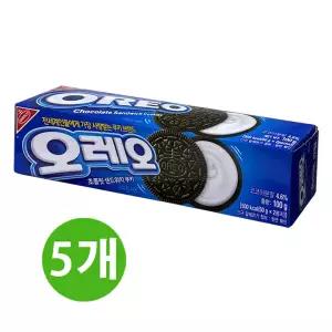 오레오 화이트 크림 100g x 5개 / 딸기 / 초코 / 선택가능