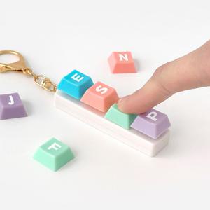 일정_MBTI 키보드 키링 만들기/가방 악세서리/클릭하는 재미/피젯토이