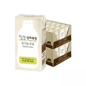 [롯데백화점]상하목장 상하목장 유기농 멸균우유 200ml 48팩