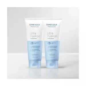 MISSHA 미샤 수퍼 아쿠아 울트라 히알론 포밍 클렌저 200ml, 2개
