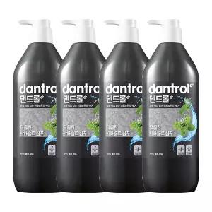 댄트롤 비듬두피 샴푸 딥클린박하솔트 820ml 4개
