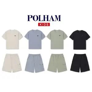 [폴햄키즈](마산점)26년~!!!공용 )울트라 탄성 5부팬츠 PKG2PT3773,울트라탄성 루즈핏 반팔티 PKG2TS3773