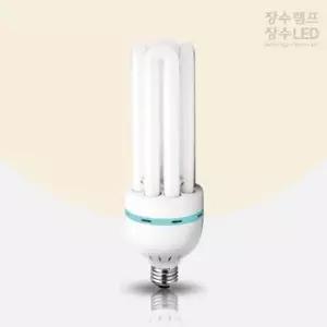 장수램프 고와트 삼파장 EL 형광다마 주광색 55W E26