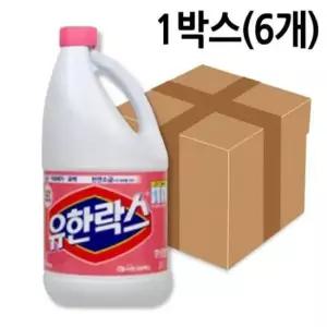 과산화수소 유한락스 후로랄 2L 6개