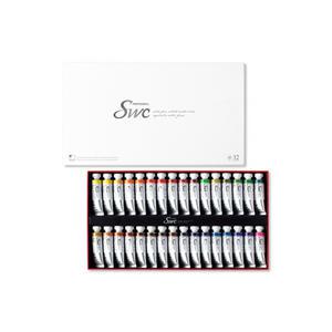 신한 SWC 수채화물감 15ml 32색 세트