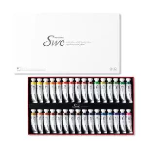 신한 SWC 수채화물감 32색 15ml 최고급 전문가