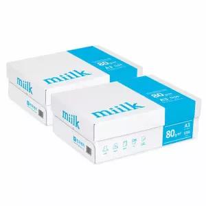 밀크 A3용지 80g 2박스(2500매) MIILK