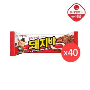 [NS홈쇼핑][etv] [롯데] 돼지바 40개 세트[35768768]