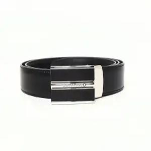 몽블랑 스틸 플레이트 버클 30mm 소프트 레더 남성 벨트 블랙 118421 28659905