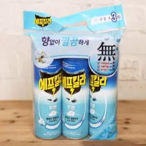 [하프클럽/알티피아]냄새없는 모기약 에프킬라무향 (500mlx3p)
