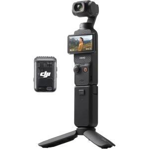 DJI 오스모 포켓 3 크리에이터 콤보, 1인치 CMOS, 4K 해상도 / 120fps 브이로그 카메라, 3축 안정화, 얼굴/물체 추적, 선명한 사운드를 위한 마이크 , YouTube용 디지털 카메라