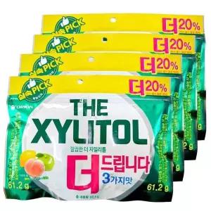 [셀러허브]오리온제과 더 자일리톨 122.4g 4개 (S10006295)
