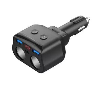 차량용충전기 자동차충전기 멀티충전기 UC-CA35 고속 USB PD 멀티 시거잭 2구 서치생활