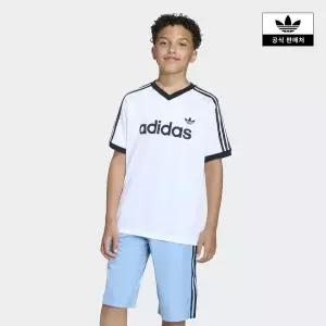 [아디다스키즈](센텀시티점)[adidas kids] (A130-A160)루즈 저지 티셔츠 (KE2841)