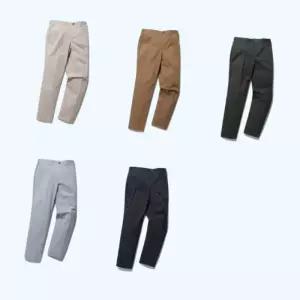 올젠 OLZEN 128 원 사이드밴딩 트윌조직 여름 치노 팬츠 바지 하의 ZBG2PP1201 JS 5006480