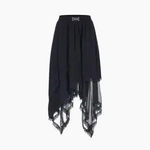 [에고이스트][BLUE LABEL] 레이어드 3단 레이스 스커트 ES2OSK11