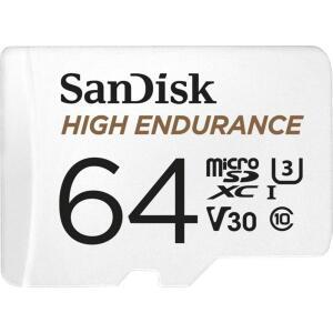 SanDisk 고내구 드라이브 레코더 액션 카메라 대응 microSDXC 64GB SDSQQNR-064G 해외 패키지품