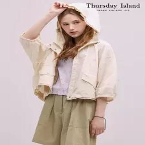 [Thursday Island] 후드 점퍼(T244MJP235W)