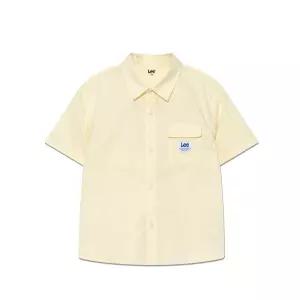 [백화점 정품] Lee 키즈 워크 반팔 셔츠 아이보리 LK2502SS02IV