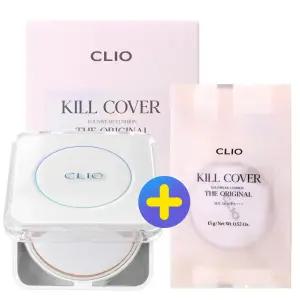 CLIO 클리오 킬커버 파운웨어 쿠션 디오리지널 기획세트 (본품15g+리필15g)