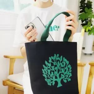 가벼운 돈꽃나무 다용도가방 외출가방 보조 손가방 고급에코백 돈나무