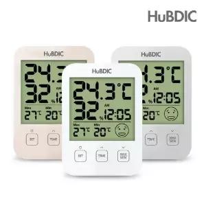 HUBDIC 온습도계 HT-7(색상랜덤)