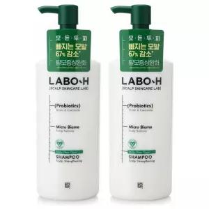 라보에이치 탈모완화 두피강화 샴푸 400ml 2개