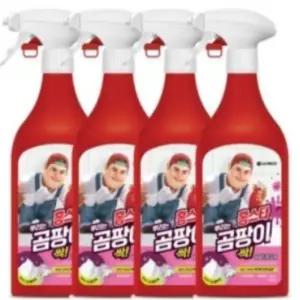 홈스타 맥스프레쉬 뿌리는 곰팡이 싹 곰팡이 제거제(락스함유) 500ml 4개
