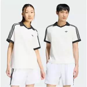 [아디다스]오리지널 [공용] 오버핏 브이넥 테리 폴로셔츠 KW7399_JK_JK