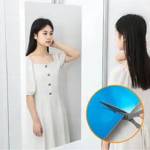 붙이는 거울 시트지 안깨지는 부착 전신 미러 필름지지 인테리어 아기 스티커 반사 노프레임 부착형 벽부착