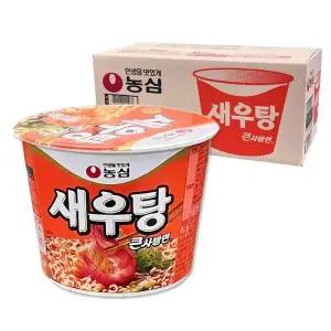 농심 새우탕 큰사발 115g 16입